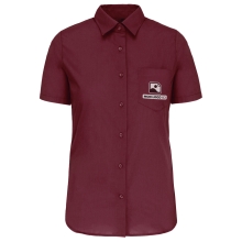 Chemise Femme légère à Manches Courtes de qualité supérieure - Marquez votre Chemise Femme légère à Manches Courtes avec votre Logo d'Entreprise (matériau de personnalisation haut de gamme, imprimé en France)